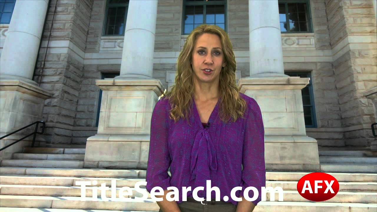 Property title records in Pinellas County Florida AFX YouTube