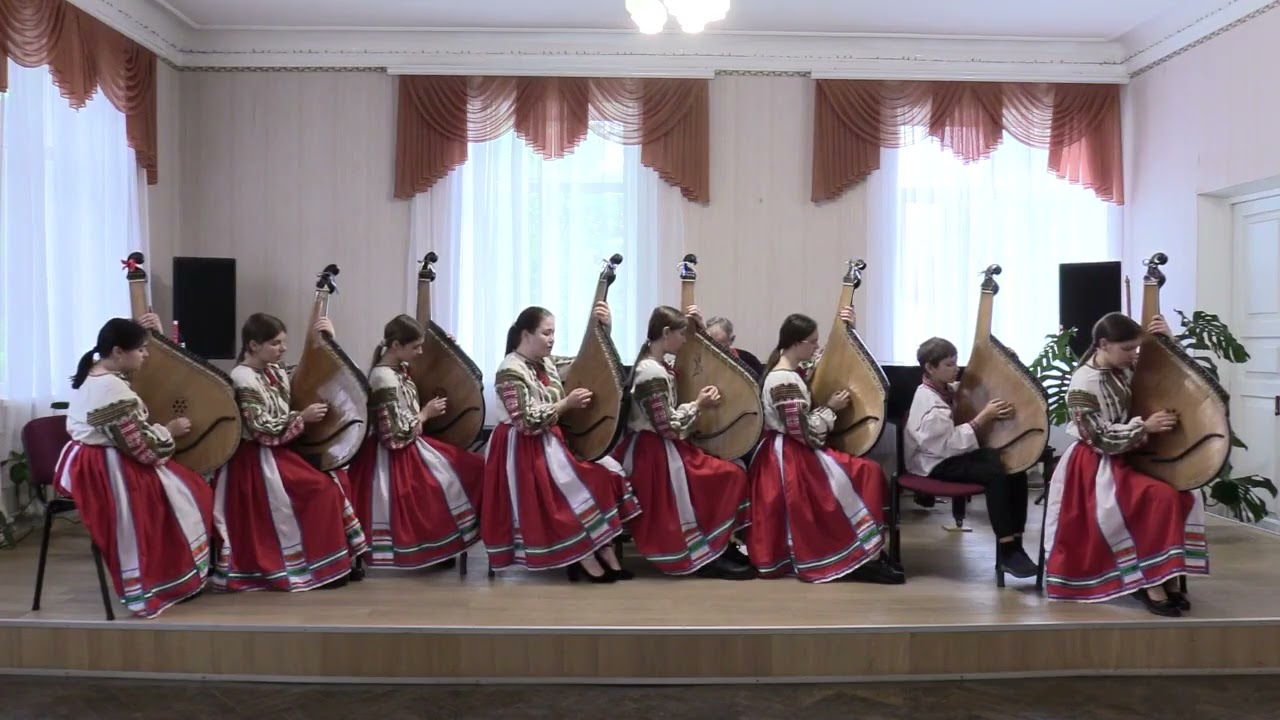 Ансамбль бандуристів.  Українська народна пісня  