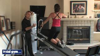 Total Gym Exercises - Progression of Row/Bicep Sequence