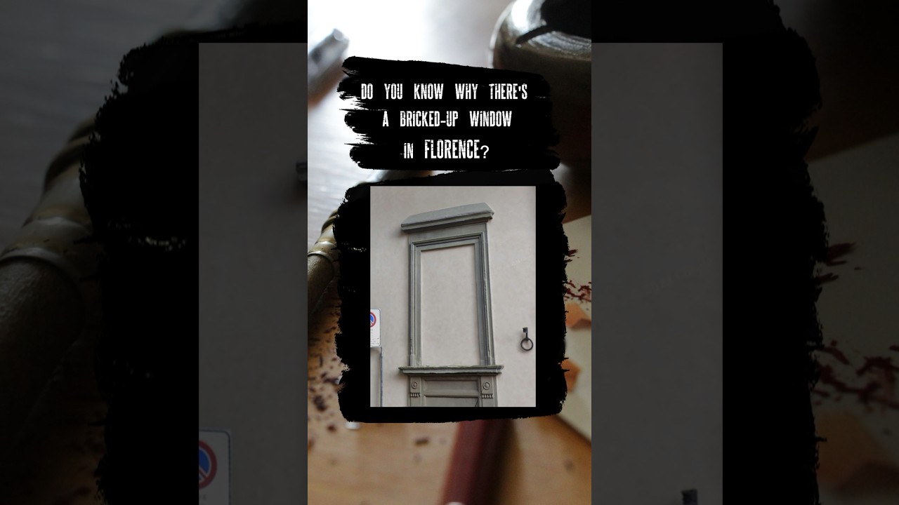The Mystery of the Bricked-Up Window in Florence: Find Out Why It’s Blocked! 