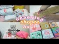 studio vlog #2 ✨ asmr unboxing shopee haul 📦 organizers, stationary, packaging ✂️ Lexthetic PH