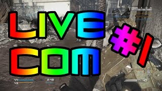 COD Ghosts Multiplayer #1- LIVE Commentary - Gold Vector CRB - Campers are Everywhere! Wealth