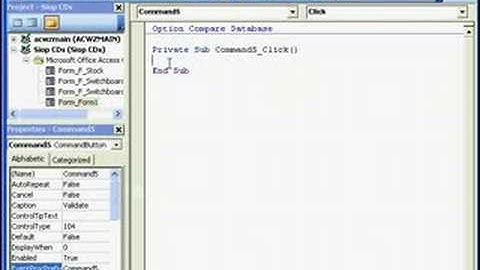 2.26 Password Login Form / screen using VBA in Access