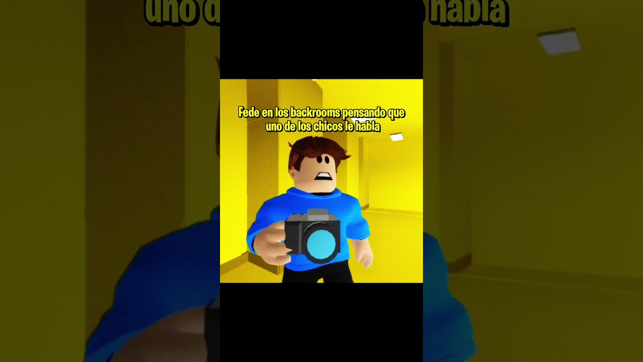los backrooms de #fedevigevani en #roblox 🤡 #beta #404 #fypシ゚viral #noflop  @fedevigevani