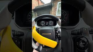 Stock Range Rover Sport SVR revving