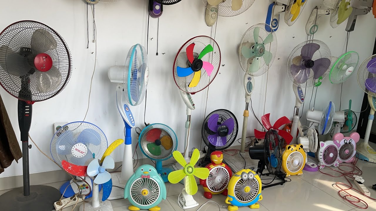 Live Fan - Membereskan semua koleksi kipas angin