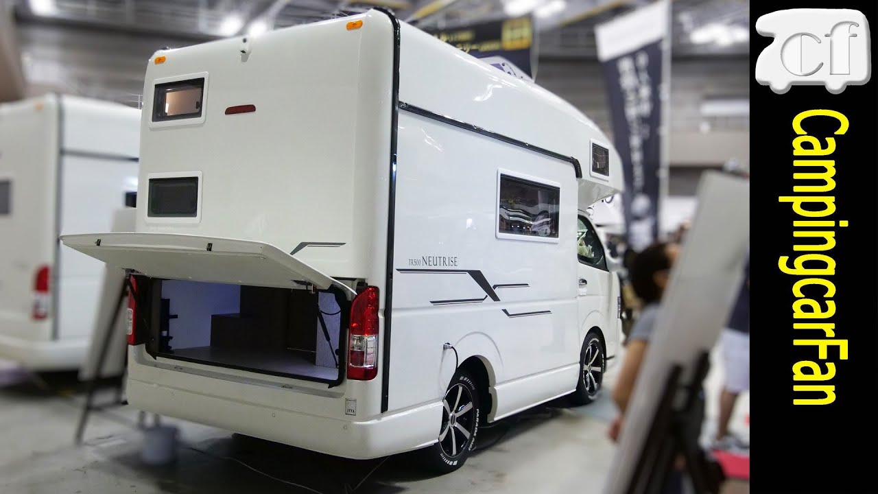 【ニュートライズ：RVトラスト】5m未満ながら広い2段ベッドを持つハイエースワイドロングベースキャブコンキャンピングカー