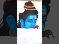 Mahadev Divine Painting 🔱❤️ | Stunning Art Reveal 😍🎨🔥 #shorts