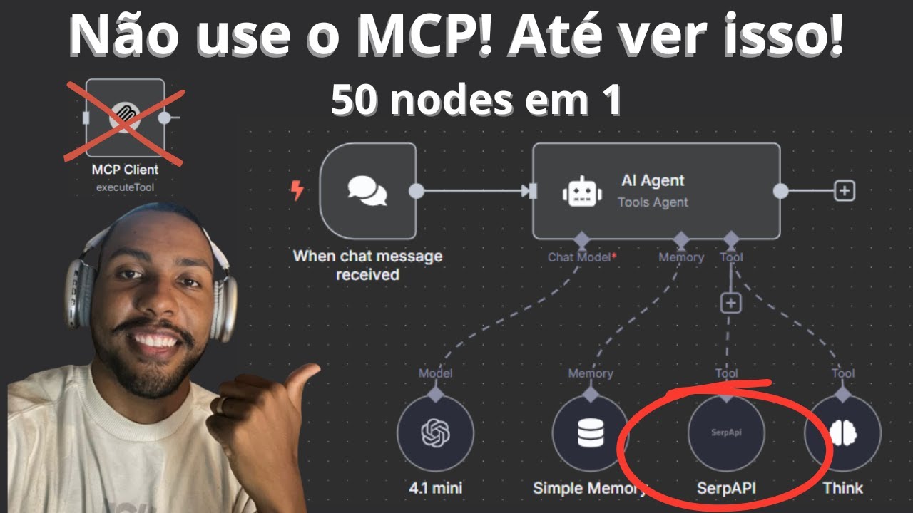 Pare de Usar MCP AGORA! Descubra o Poder do SerpAPI + Tool Think no n8n ...