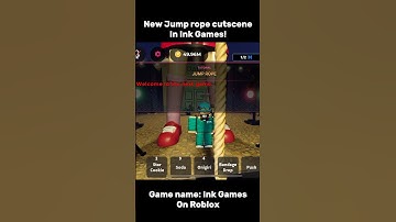 New Update Jump Rope Cutscene | Ink Games #roblox #robloxgames #robloxsquidgame #inkgame
