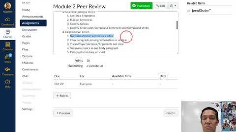 Module 2 Peer Review Explanation