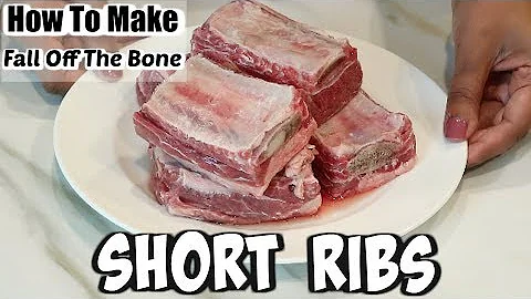 How To Make Fall Off The Bone Braised Short Ribs | Oven Baked | ThymeWithApril