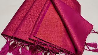 soft kubera pattu silk saree... variety of colours available in the channel screenshot 4