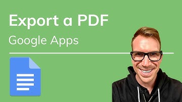 How to Export a PDF from Google Docs