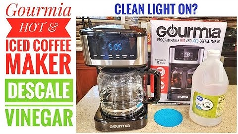 Gourmia cold brew coffee maker instructions