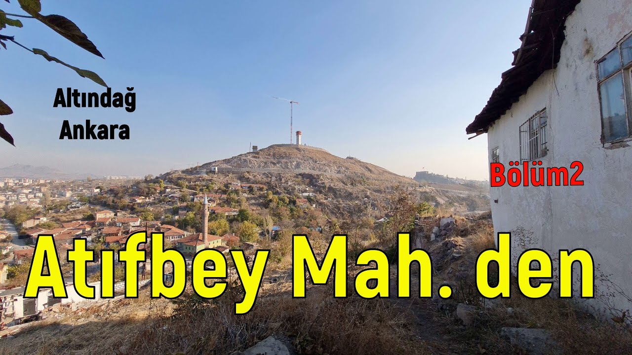 Atıf bey mah. tepesinden  Hıdırlık  ve taş ocağı bölgesi (13.11.2024)