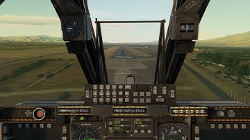 DCS A-10C Crash Landing