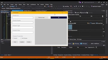 VB.NET Insert Update And Delete Button Using  Parameters Command And Mysql Server With Source Code