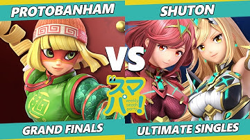 Sumapa 54 GRAND FINALS - Protobanham (Lucina, Min Min) Vs. Shuton (Pyra Mythra) SSBU Ultimate