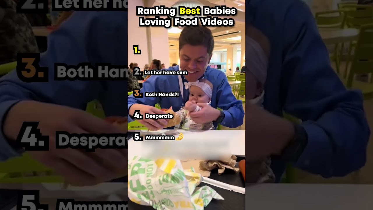 Ranking The Best Babies Loving Food