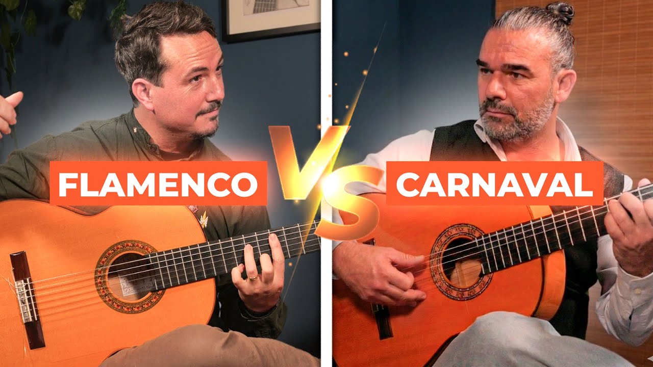 Me atreví a hacer una segunda guitarra al punteado más difícil del CARNAVAL de Cádiz