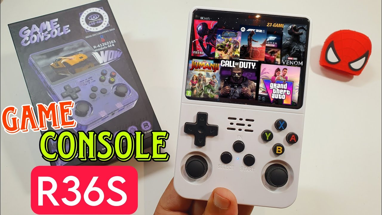 R36S Gaming Console Unboxing | 15,000 Game in r36s | Budget Retro Video ...