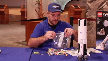 Saturn V LEGO Build Time Lapse
