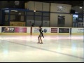 Sarah de thomasis challenge de danse sur glace  dijon 012011