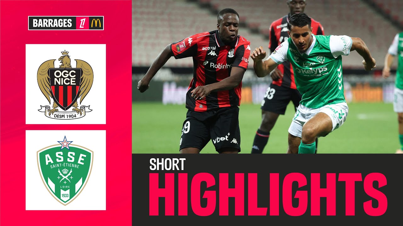 [Highlight] France Ligue 1 : นีซ vs แซงต์-เอเตียน (30-05-69)