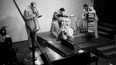 Lester Leaps In 1949 JATP Buddy Rich, Roy Eldridge...