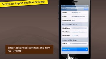 mySecureMail Certificate Manager   video tutorial   part 1   SMIME account setup