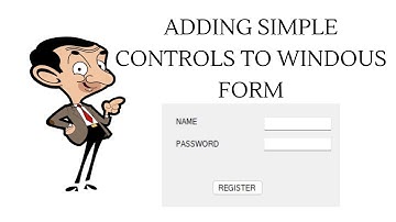 SIMPLE LOGIN FORM || USING SOME BASIC WINDOWS CONTROLS || LABEL || TEXT BOX || BUTTON  || 2 VIDEO