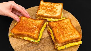 My kids can't stop eating these sandwiches! Delicious breakfast based on grandma's recipe