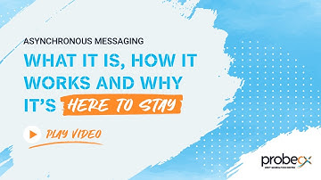Asynchronous messaging