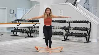 Famous Front Toe Taps with the 2-Line SlackBoard Plus Wealth