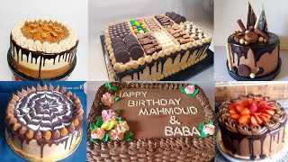 افكار #لتزيين #تورتة شوكولاتة # تزيين #الكيك  # cake decoration ideas