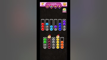 ball sort : color puzzle games level 68