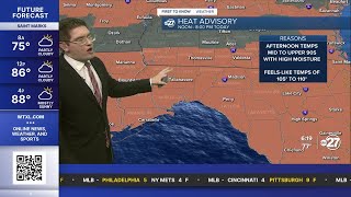First To Know Weather - Heat Advisory in effect