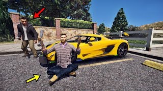 GTA 5 "Роналду мен Месси көлік ұрлады"