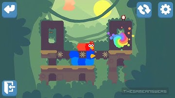 Snakebird Primer Level 56 Walkthrough