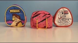 What is in the mini 90’s backpacks?