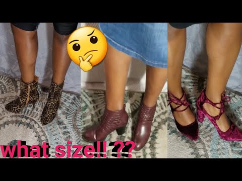 Shoe collection / Women with large shoe sizes - YouTube
