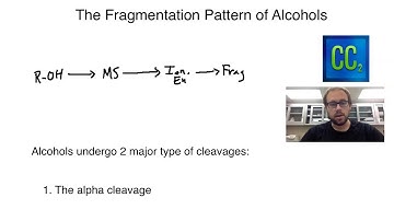 Mass Spectroscopy: Alcohol Fragmentation Patterns