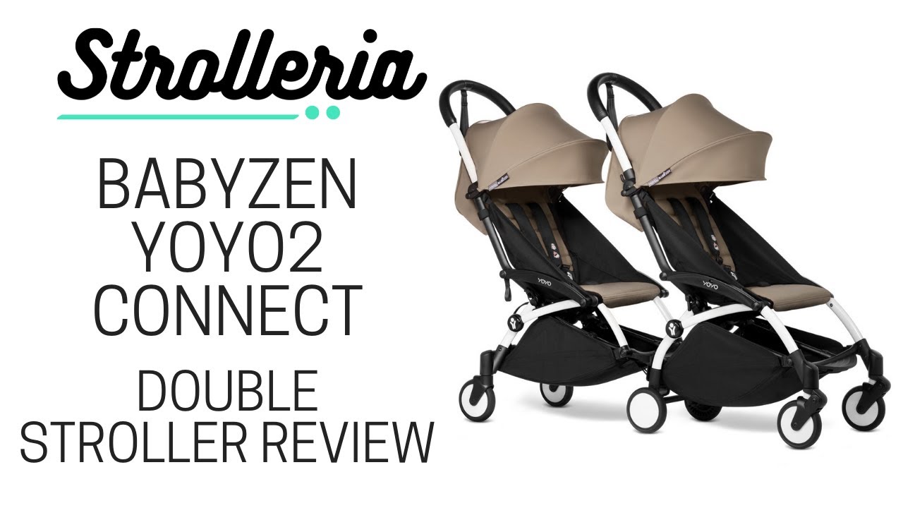 BABYZEN YOYO Connect, White - Turn Your YOYO2 Stroller into a Double  Stroller - Still Compact & Easy to Maneuver