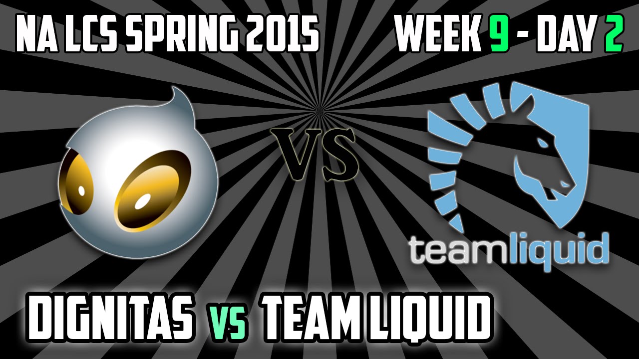 3. Dignitas vs Team Liquid - Highlights - NA LCS Spring 2015 W9D2