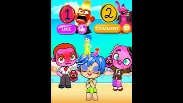 DISGUST, FEAR, ANGER and JOY / INSIDE OUT 2 Part 3/ 3 Avatar World 🤪🥰. #avatarworld #insideout2