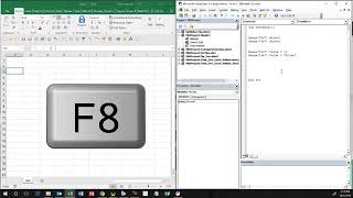 Excel Tip   Macro   Step through and Immediate Window