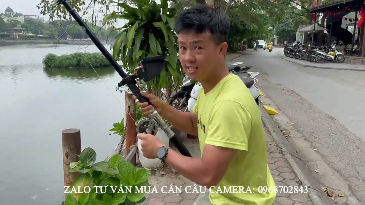 TEST THỰC TẾ CẦN CÂU CÁ CAMERA CÂU CÁ CÓ CÁ - Đỗ Câu Cá Nhật Thành