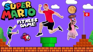 ⭐ SUPER MARIO Videogame Workout! | Kids Exercise & JOKES screenshot 5