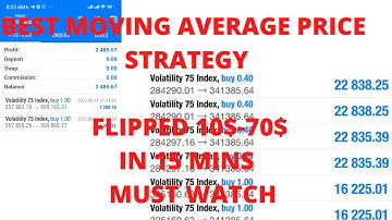 flipping a $7 account into $10k using boom and crash and volatility 75